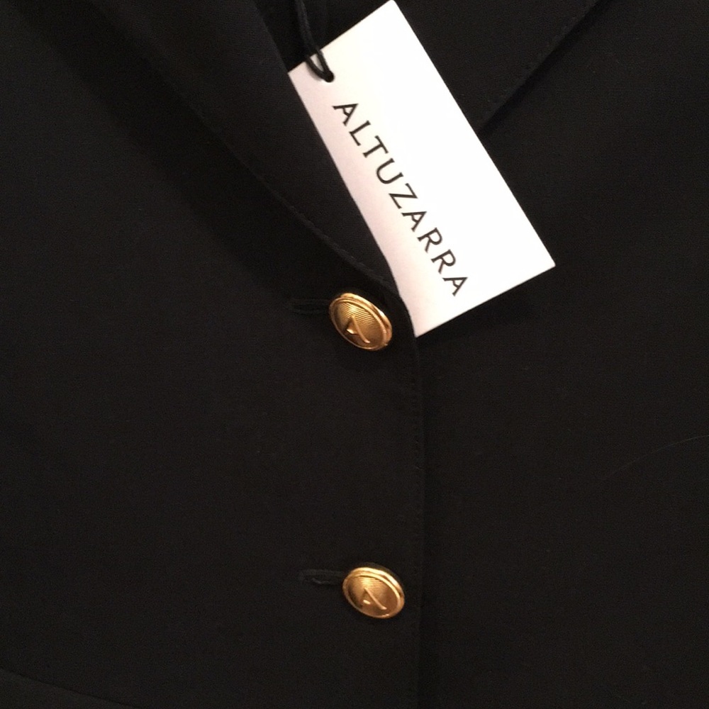 Altuzarra blazer with red interior collar - Picture 2 of 3